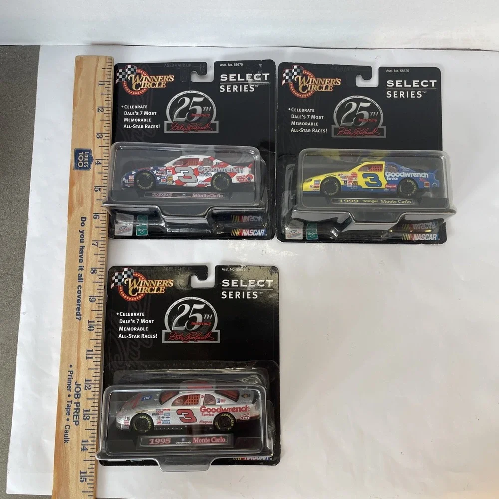 Dale Earnhardt 25th Anniversary Winners Circle 1/43 DiecastCarLot 1995 1996 1999